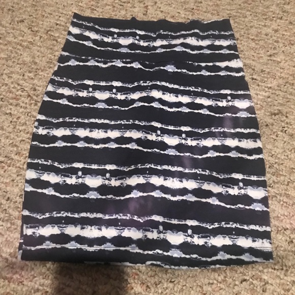 Dresses & Skirts - ❌SOLD ON VINTED❌ Navy blue and white stripped mini